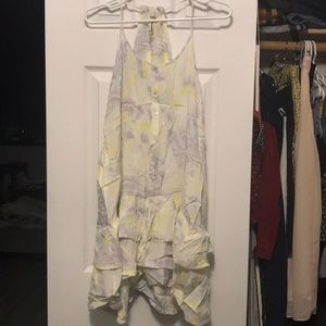 Free people Floral beach coverup